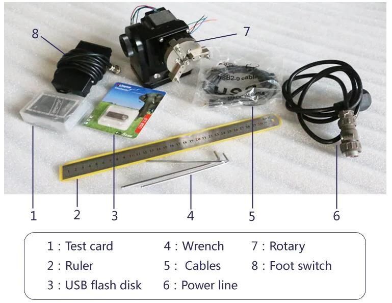 Optical Fiber Laser Color Marking Machine for Jewelry Metal Nonmetal