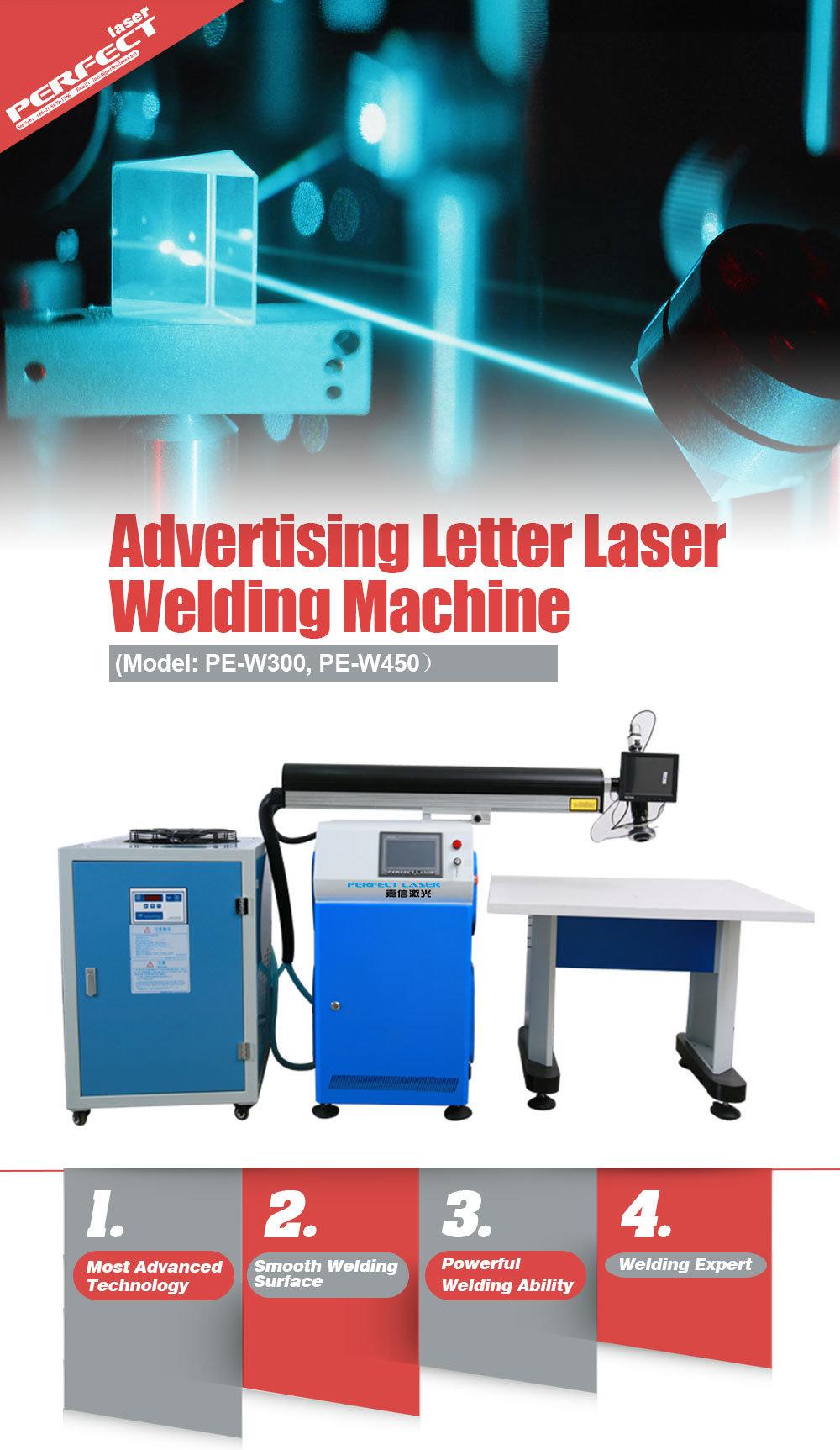 300W 500W Stainless Steel Aluminum Channel Letter Laser Welding Machine