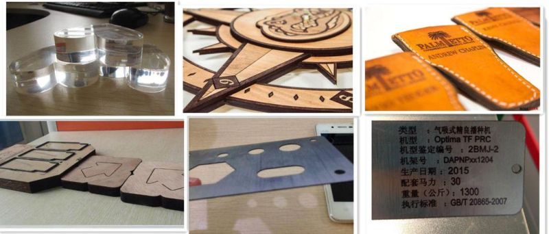CNC Wood Cut Laser with CO2 80W 100W 300W for Wood Acrylic Cutting