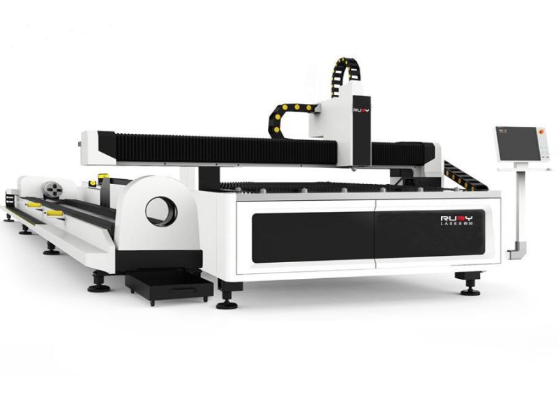 Ball Screw Transmission CO2 100W 300W 500W Laser Cutter for Wood Acrylic Steel Flc1530A