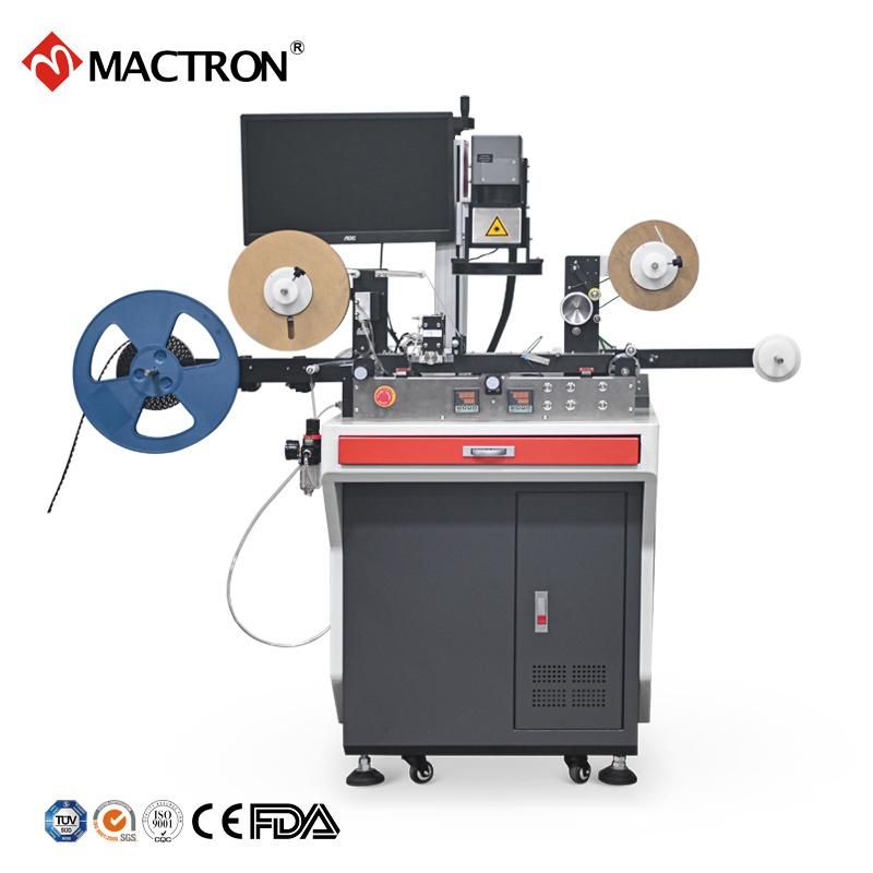 IC Fiber Laser Marking Machine with CCD and Conveyor Belt