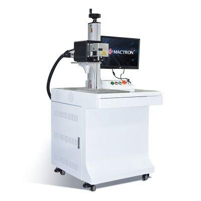 50W/100W 3D Fiber Laser Engraving Machine for Engraving Metal Curve Surface