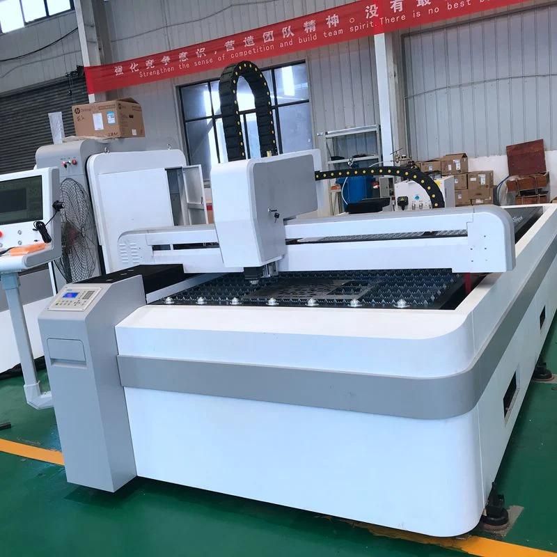 Fiber Laser 2500*1300mm Raycus 1kw 2kw Laser Source for Metal