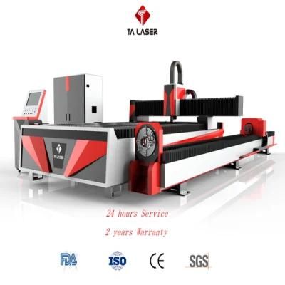 Metal Fiber Laser Tube Cutting Machine for Lighting Processing