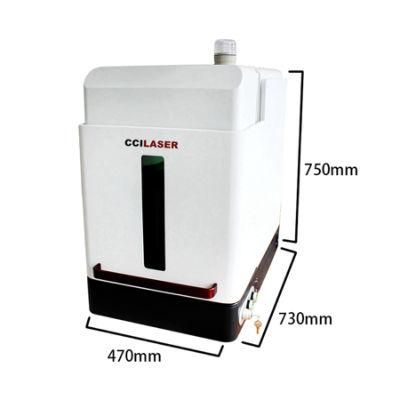 Jpt Mopa Ezcad Laser Enclosed Metal Fiber Laser for Marking Photo Color Engraving Machine Laser Jewelry Silver Cutting 20W 30W 50W 100W