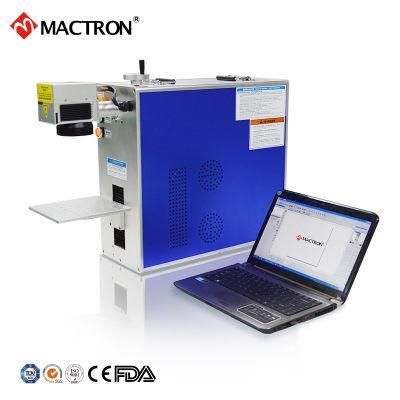 CNC Table Fiber Laser Marking Machine Control Card Marking Machine Made in China
