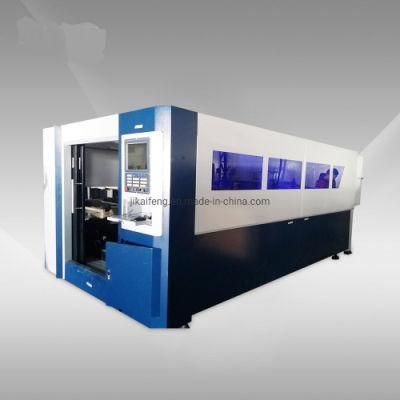 12mm Carbon Steel 5mm Stainless Steel CNC Fiber Laser Cutter Cutting Machine with Exchange Table