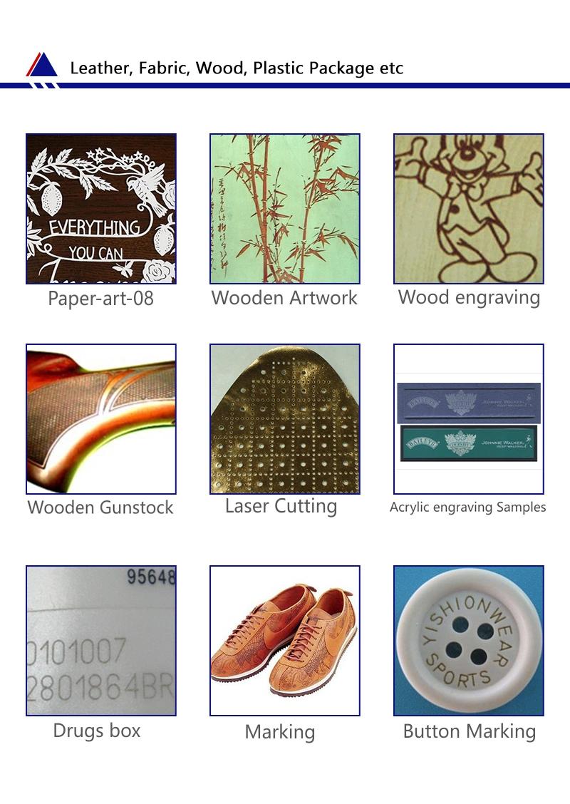 80W Fly Light Wood Laser Printing Machine for Sale