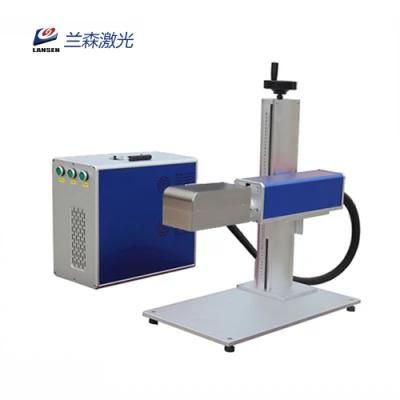Split Fiber Laser Engraver Marking Machine 20W 30W for Metal