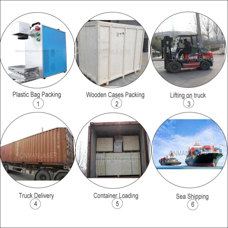 30W Laser Marking Machine for Brick Cutters and Fruit Cutters