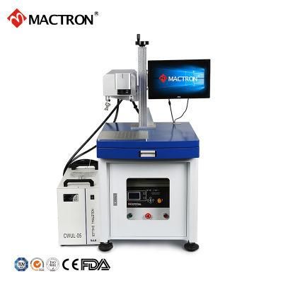 3W 5W Glass Plastic Engraving UV Laser Marking Machine Factory Sale