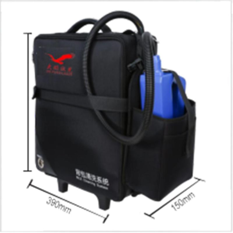Dapeng 100W Backpack Fiber Laser Cleaning Cleaner Rust Paint Removal Machine