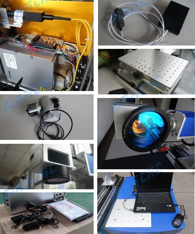 20W 30W 50W Metal Surface Printing Machine Fiber Laser Marking Machine