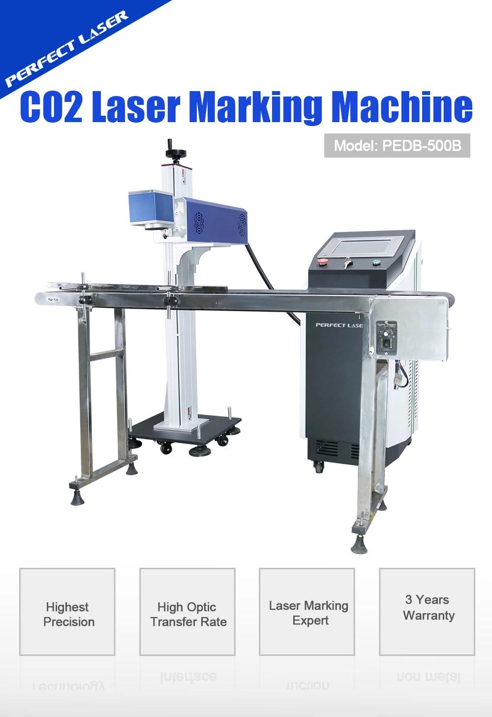 30W CO2 Laser Marking Machine Engraving Qr Code /Wood/ Plastic/Glass Sale