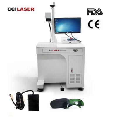 Fiber Laser Marking Machine Price with Table Laser Engraver PVC ID Card Laser Printer