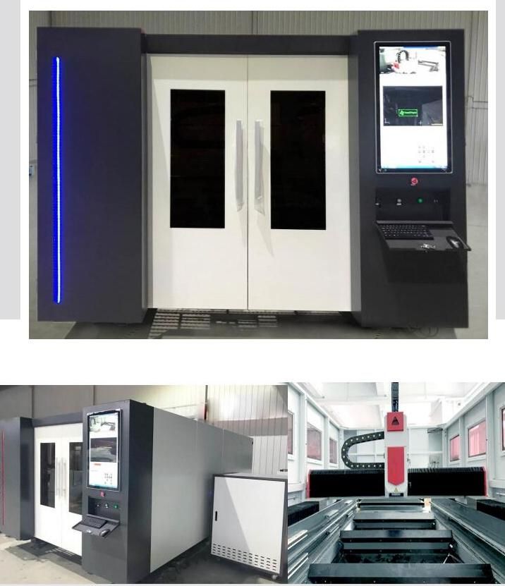 CNC Fiber Laser Cutting Cutter Machine for Metal Steel Aluminum