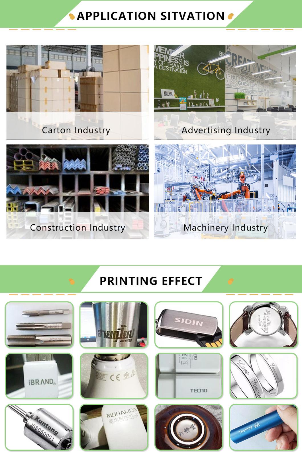 Fast Speed Flying Conveyor Fiber UV Laser Printing Engraving Marking Machine