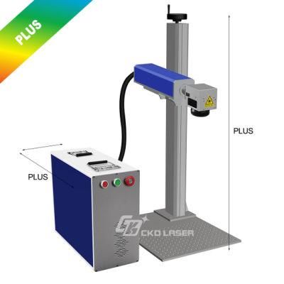 High Speed Portable Fiber Laser Marker for Metal Pipe Rotray LCD Screen Textile Pipe Sheet