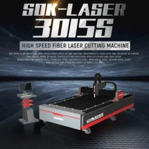 High Quality Factory Price 2021 Sdk-3015s Fiber Laser Cutting Machine