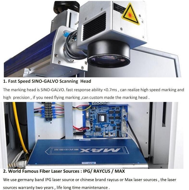 Industry Equipment Stainless Steel Fiber Laser Marking Machine Price