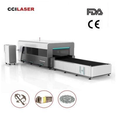 Double Exchange Platforms 3000W-20000W Fiber Laser Cutting Machine