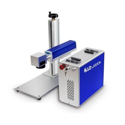 3D Fiber Laser Printing Machine for Metal/Plastic/Tag/Key Chains/Pen