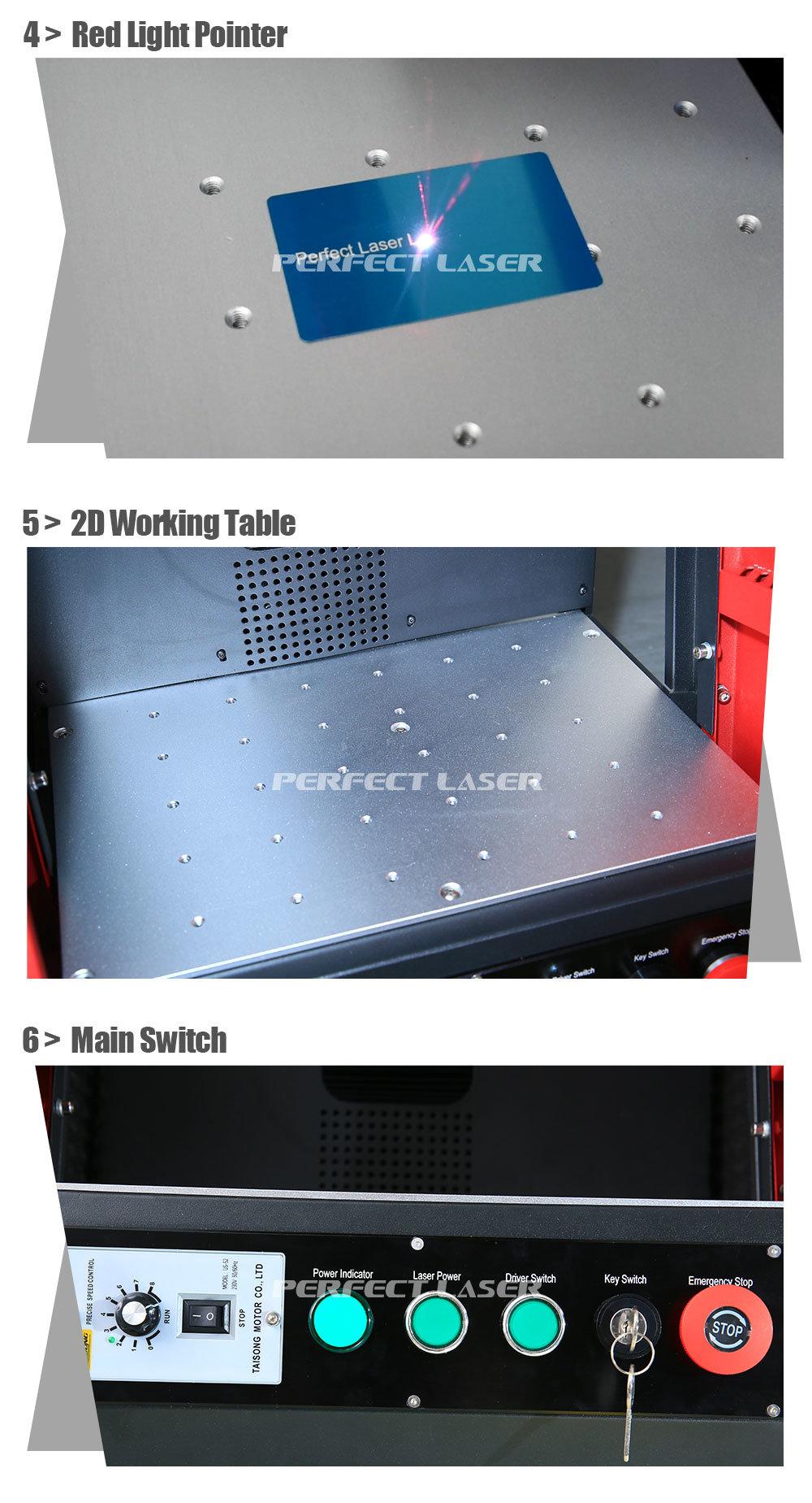 Portable Enclosure Fiber Laser Iron Copper Marking Machine