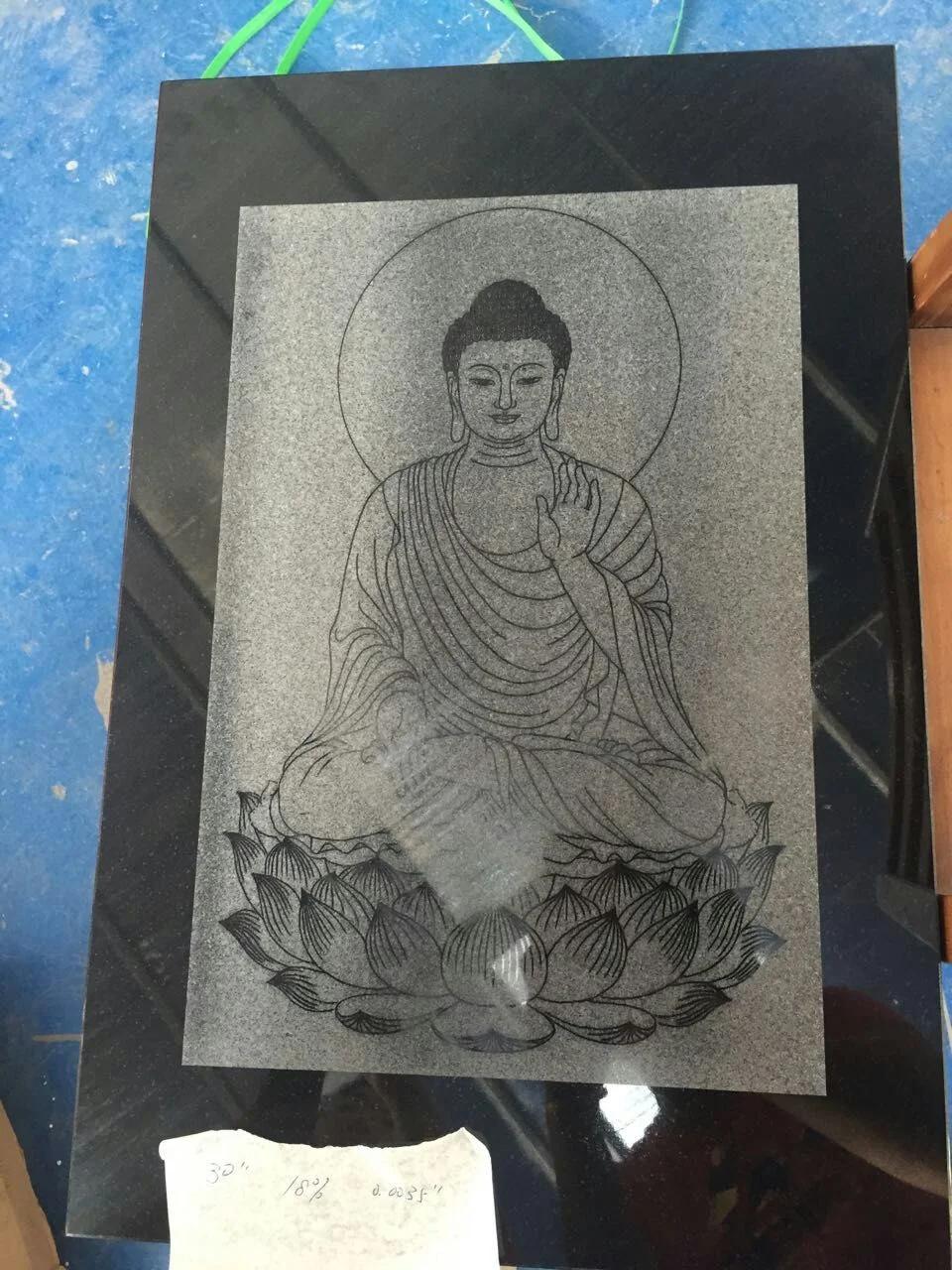 Professional Marble Stone Granite CNC Laser Engraver Flc9060m