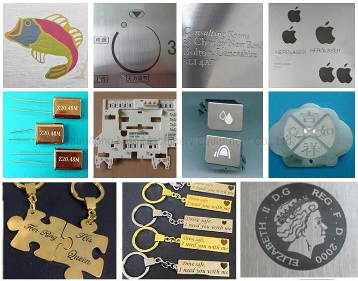 Ezcad 3D CO2 Laser Marking Machine for Nonmetal