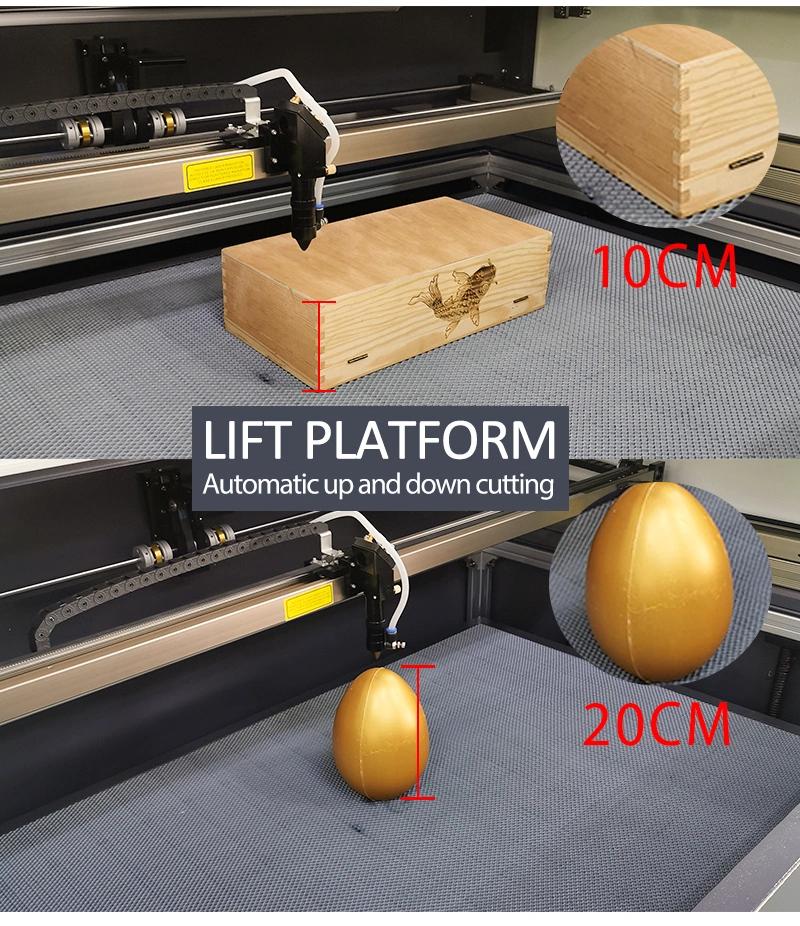 Advertisement Industry CO2 Laser Engraving and Cutting Machine