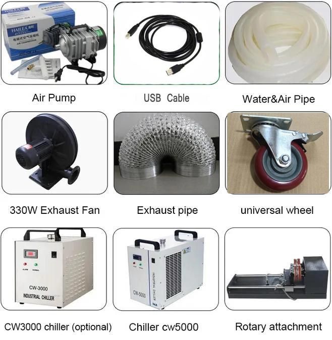 Easy Use CNC Laser Engraver Cutter and CO2 Laser Cutting Machines