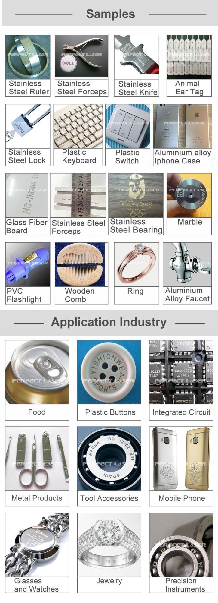 20W 30W 50W Air Cooling Mopa Optical for Metal Fiber Laser Marking Machine