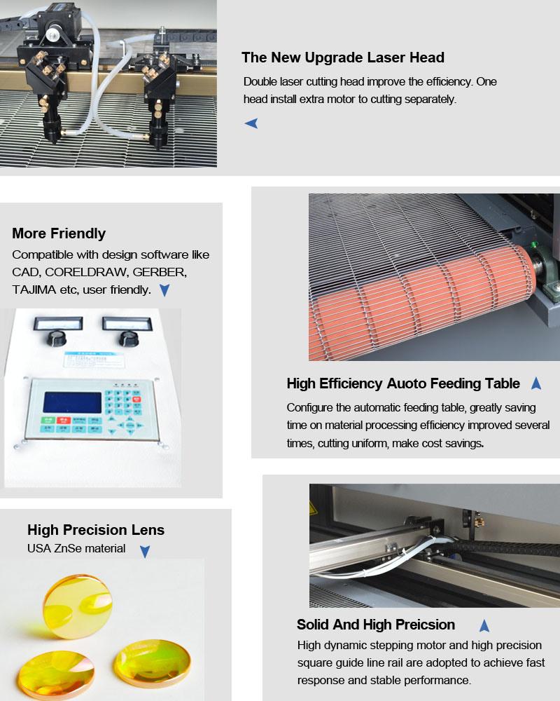 3016 Gantry Type 100/130/150/260W Glass Tube CO2 Laser Cutting and Engraving Machine