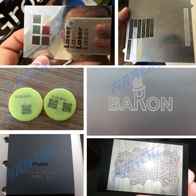 Mini Portable Rotary 20 Watt Metal Fiber Laser Marking Machine