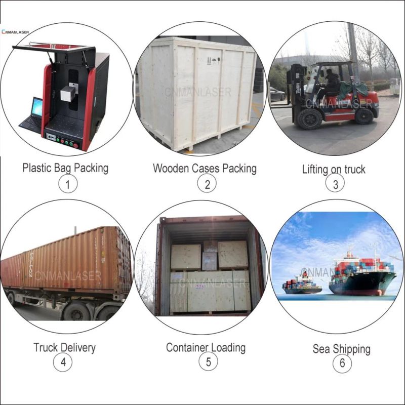 20W Portable Engraving Laser Marking Machine Fiber for Metal Keyboard