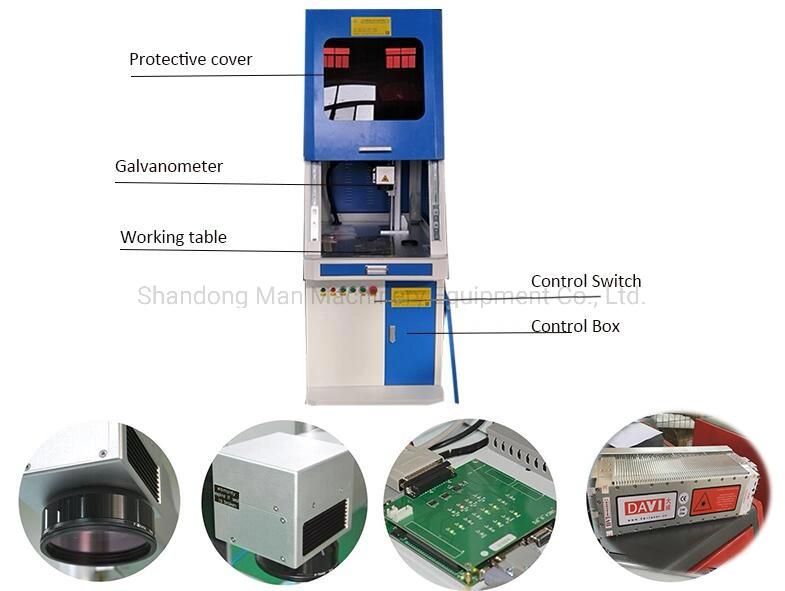 High Precision and Fast Speed CO2 Laser Marking Machine for Nonmetal