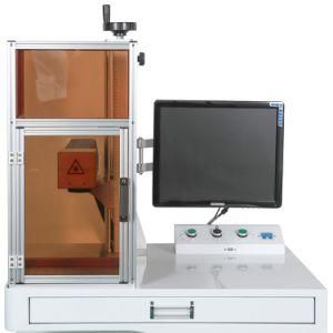 Fiber Laser Marking Machine Price for Metal / Glass / Plastic / iPhone 6 Case