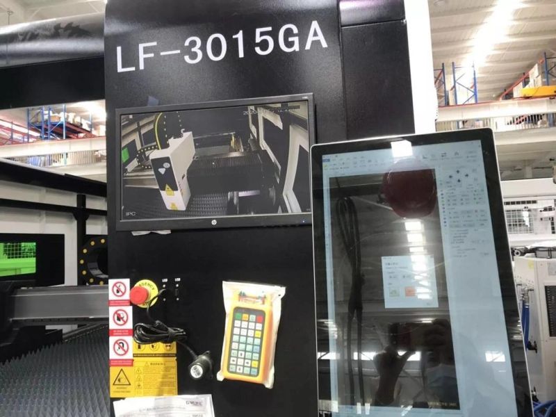 Laser Cutting Green Glass Protective Cover Fiber Laser 1024nm machine