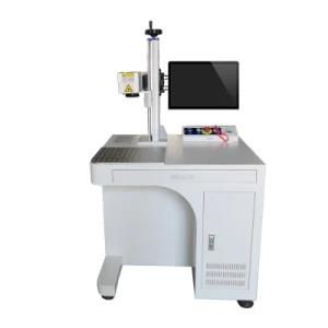 Factory Base Price 20W 30W 50W Desktop Fiber Laser Marking Engraving Machine