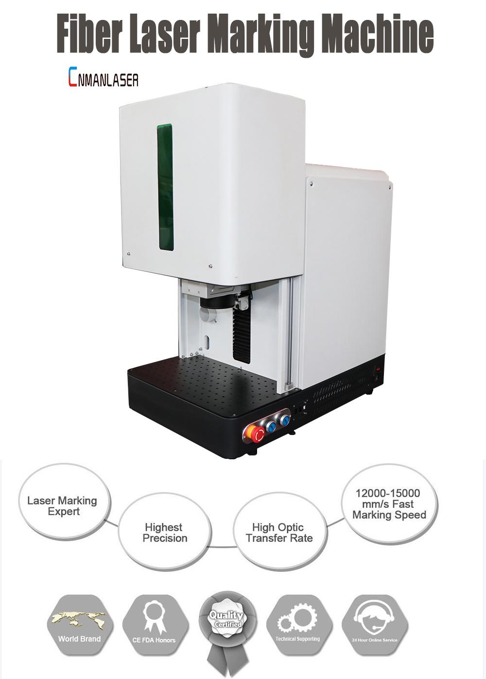 Fiber Laser Mark Machine/Marking Equipment/Engraving for Metal/Plastic/Tag/Key Chains/Pen/All Kinds of Mechanical and Auto Parts