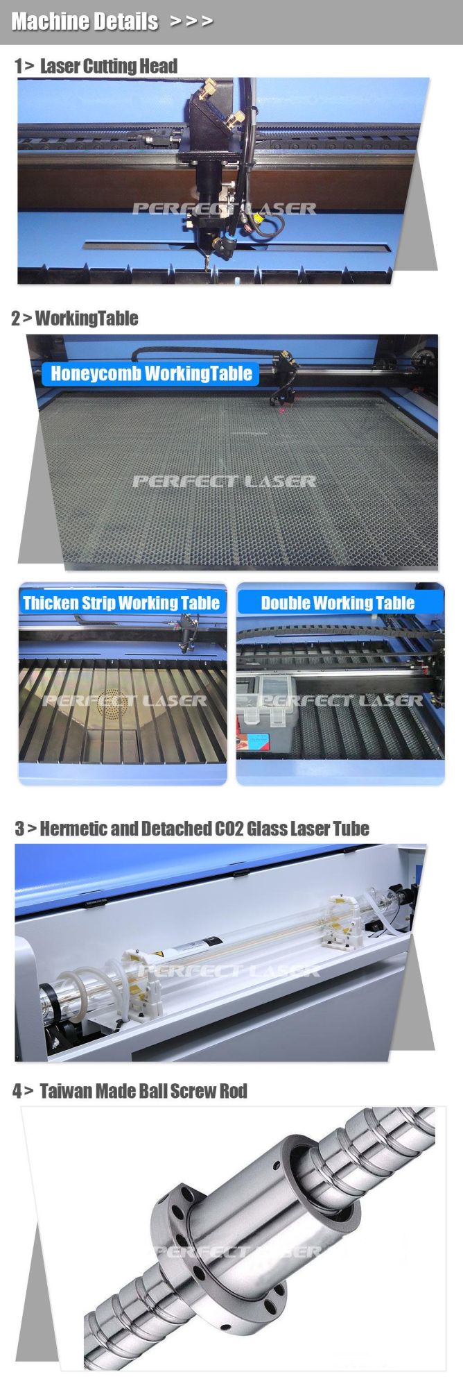 Leather Wood Plastic CO2 Laser Engraving Cutting Machine