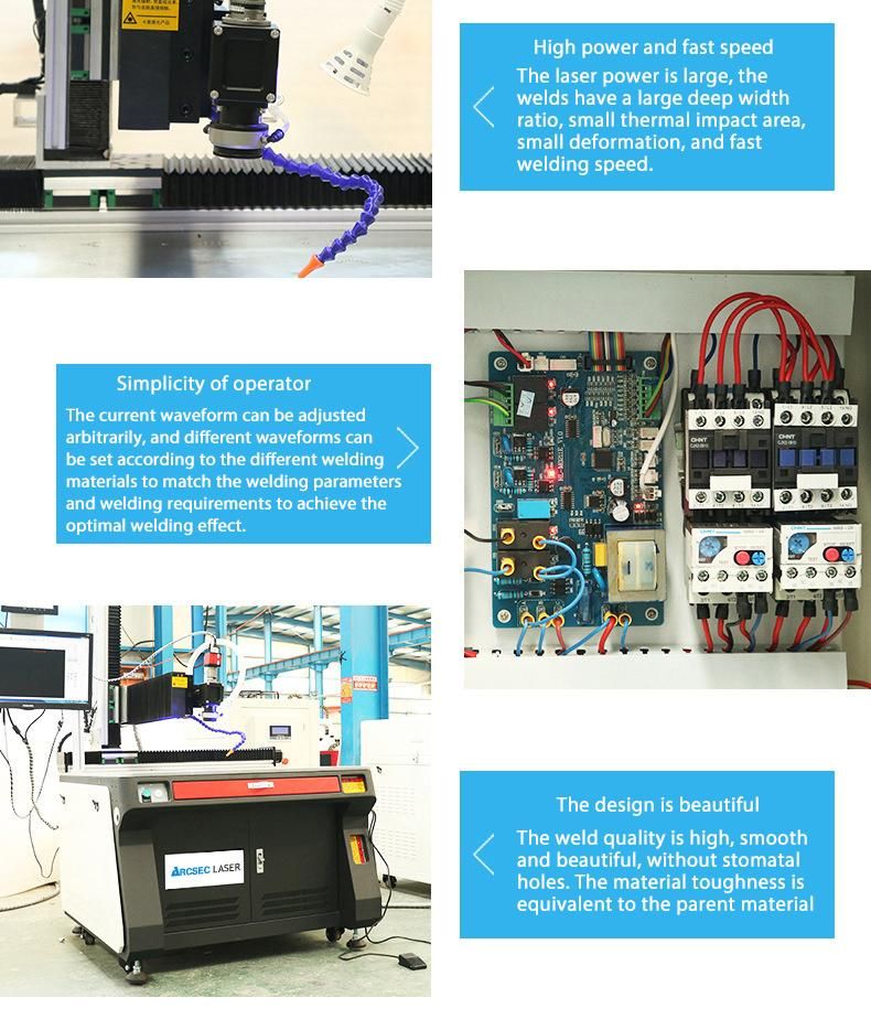 Portable Aluminum LED Channel Letter Fiber Laser Welding Machine