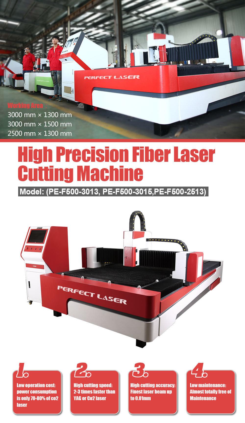 1000W 2000W CNC Stainless Steel Metal Fiber Laser Cutting Machine