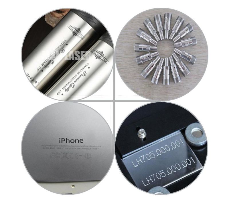 50W Buttons Name Card LED Bulb Mini Laser Marking Machine Price List