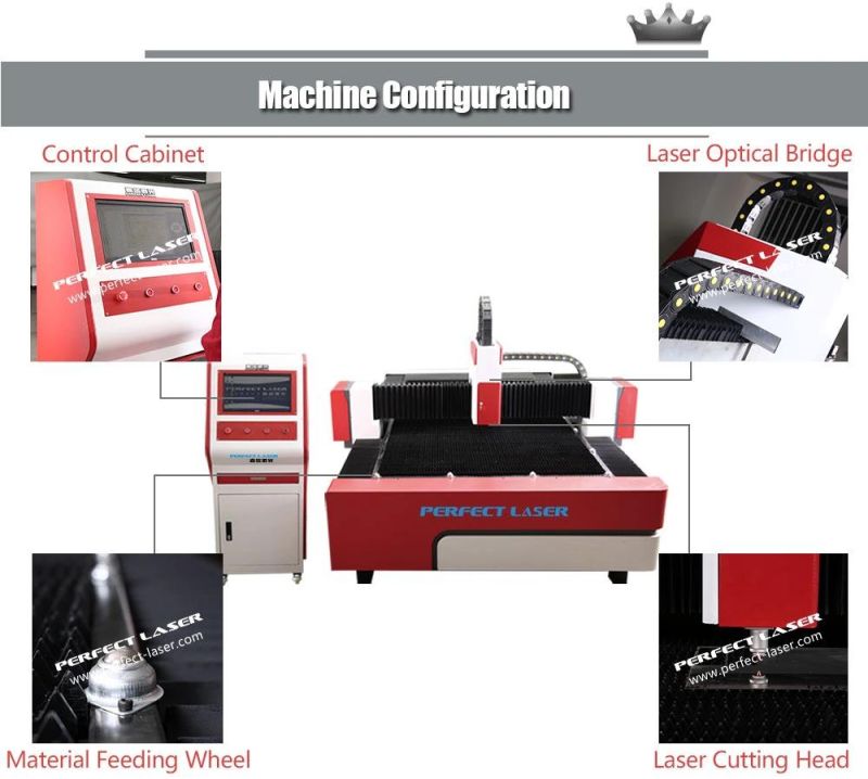 Metal Sheet CNC Fiber Laser Cutting Machine with Ipg Raycus Max Laser