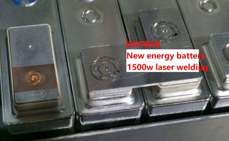 Electric Vehicles 1000W 1500W Laser Welding Machine on Battery