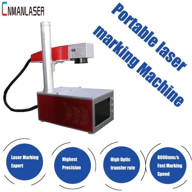 High Speed Laser Marking Machine 20W for Steel Tools