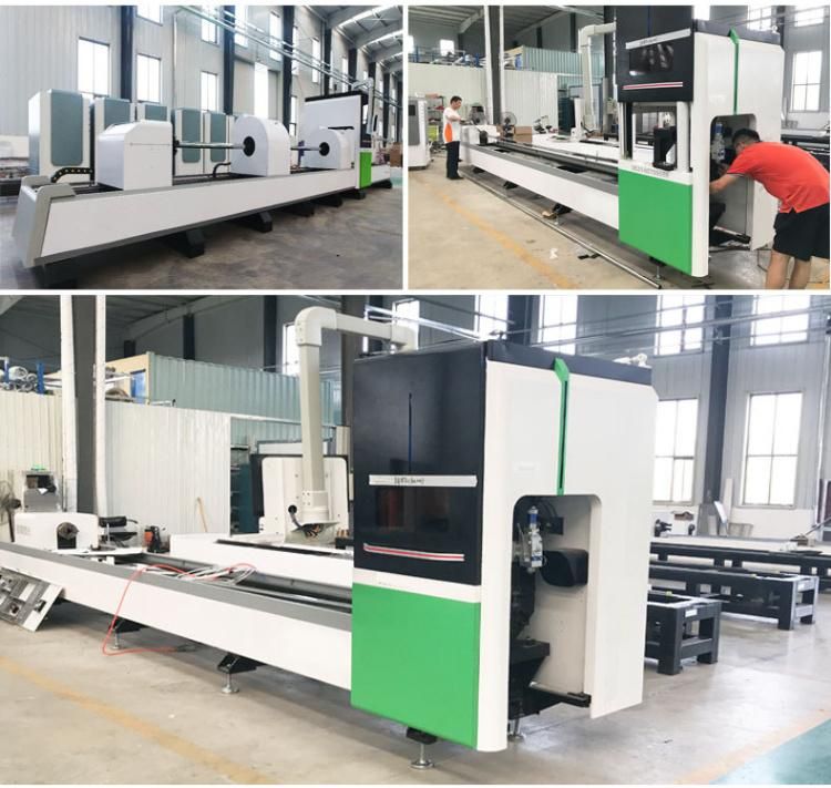 1000W 2000W 3000W CNC Tube Laser Cutting Machine for Cutting Stainless Steel Pipe and Square Pipe