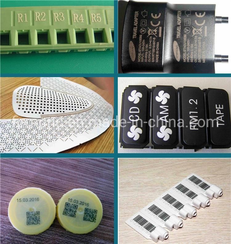 30W Raycus Coke Bottle Pen Flying Fiber Laser Marking Machine with Belt