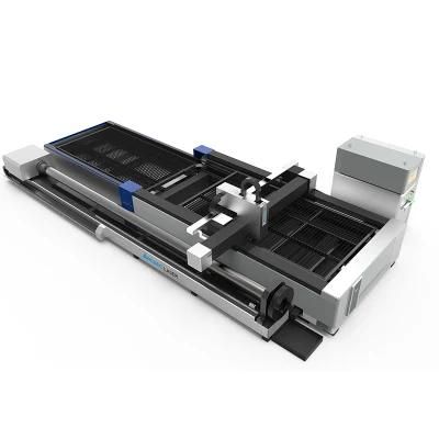 CNC Steel Pipe/Tube and Plate/Sheet Fiber Laser Cutting Machine 4015